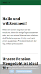 Mobile Screenshot of pension-mengedoht.de